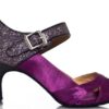 purple heel 7.5cm