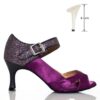 purple heel 8.5cm